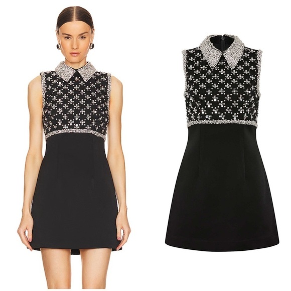 New Rebecca Vallence Augustine Crystal Dress - Picture 1 of 14